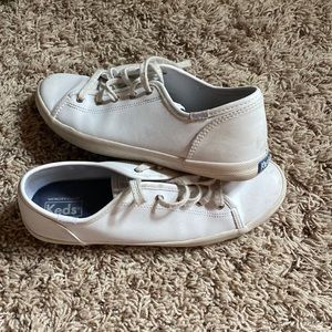 white keds shoes!
